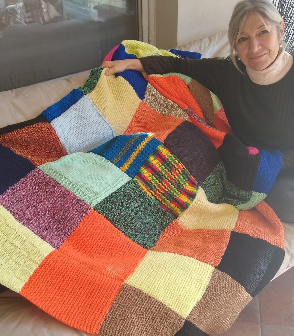 Imagen en circulo de mantas