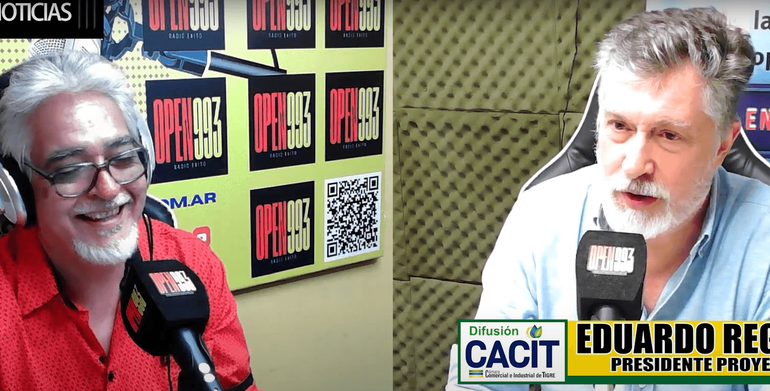 Entrevista Eduardo Regondi en FM OPEN